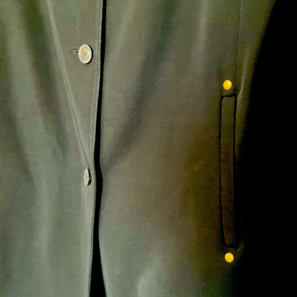 Black dress coat - Picture 3 of 7